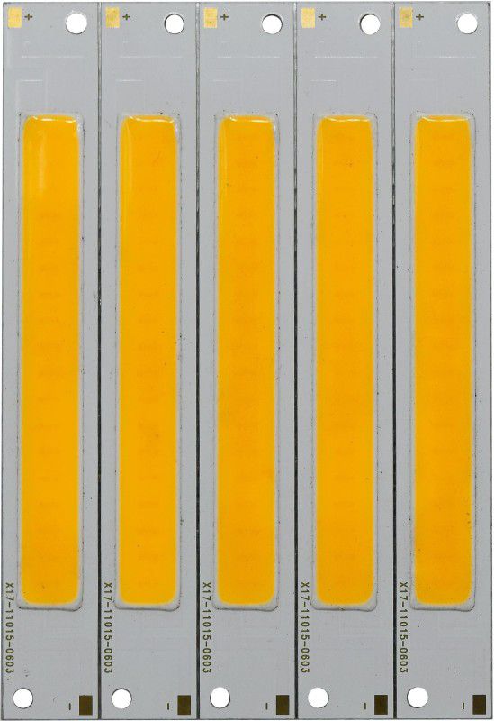 DIC 24 Volt COB Led (5 pcs) [WARM WHITE color] Light Electronic Hobby Kit