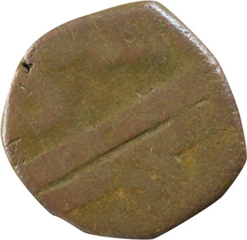 Mintage World Chhatrapati Shivaji Maharaj Copper Maratha Shivrai Coin - Word Cha Dot in Center Ancient Coin Collection  (1 Coins)
