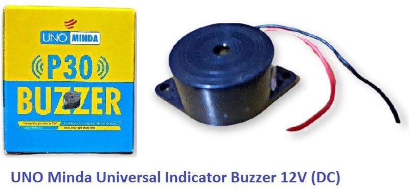 UNO MINDA Universal Indicator Buzzer (P30) 12V 850021 for Bikes & Scooters Automotive Electronic Hobby Kit