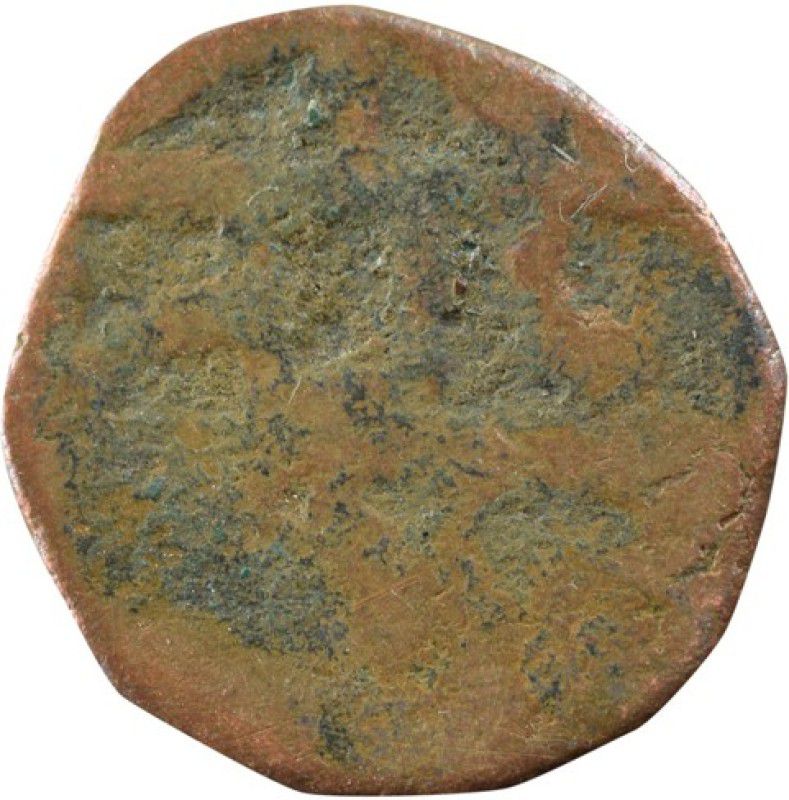 Mintage World Chhatrapati Shivaji Maharaj Copper Maratha Shivrai Coin-Dot behind Devnagari Cha Ancient Coin Collection  (1 Coins)