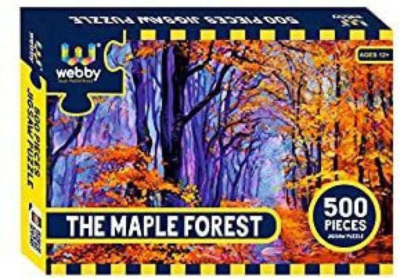 Lattice The Maple Forest Jigsaw Puzzle, 500 Pieces  (500 Pieces)