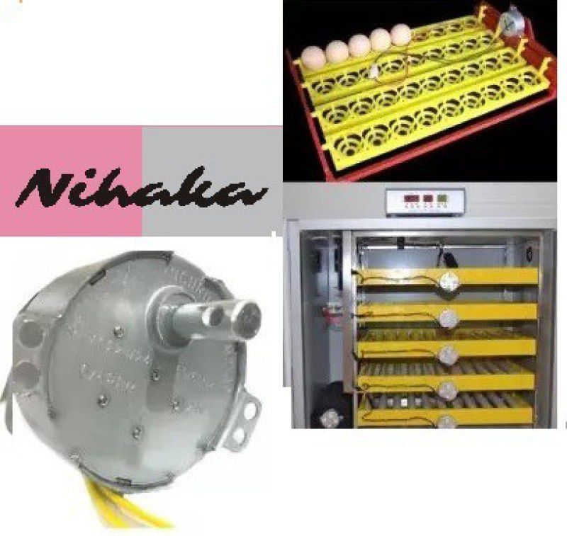 NIHAKA Auto Swing Motor Synchronous Motor Ac 220V-240V 4W Watts, Swing Motor D Shaft Motor Control Electronic Hobby Kit