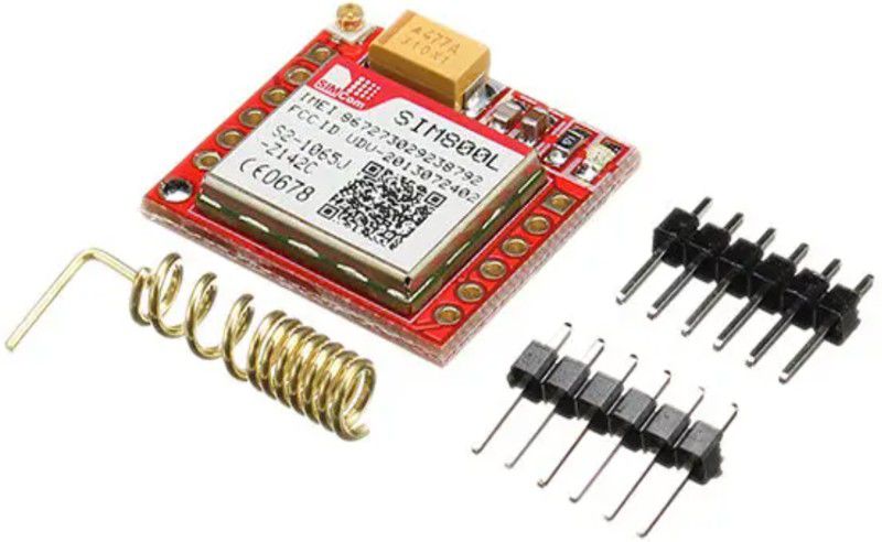 BITSKY INDIA SIM800L GPRS GSM Module Core Board Quad-Band TTL Serial Port Electronic Components Electronic Hobby Kit