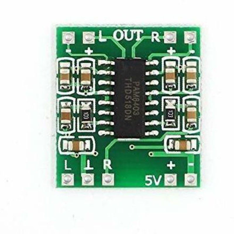 Aktronics PAM8403 Super Mini Digital Amplifier Board 2 * 3W Class D Digital 2.5V to 5V Power Amplifier Board Efficient Electronic Components Electronic Hobby Kit