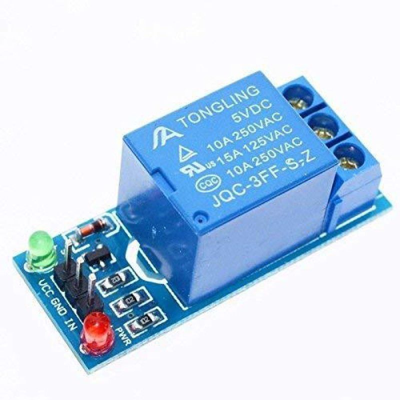 Techleads 5 V 1 Channel Relay Board for Arduino Educational Electronic Hobby Kit