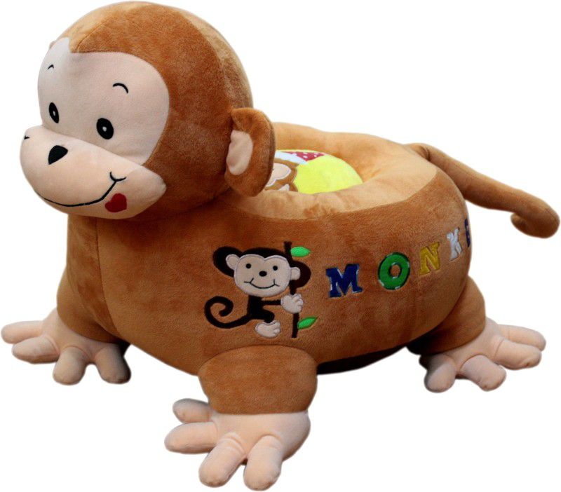 AMARDEEP Baby Monkey Seat 70 cms Brown - 70 cm  (Brown)