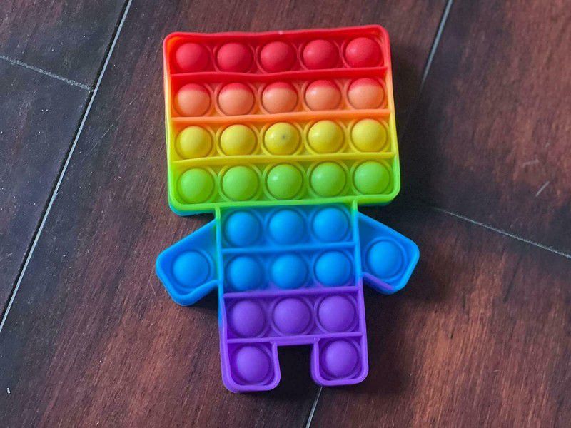 MPH ENTERPRISE pop its Fidget Toys, pop it Fidget Toy Set | pop its Fidget Toys, Fidget Toys pop it Rainbow, pop it Toy, | poppit Fidget Toy, Rainbow pop it, Push pop Bubble Fidget Toy (Minecraft)  (Multicolor)