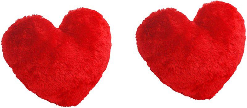 Saugat Traders Heart Pack of 2 - 11 cm  (Red)