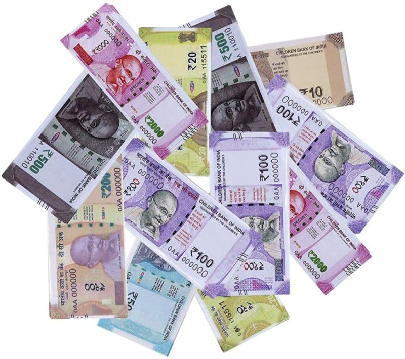imtion ( 40 Each x 7= 280 Nakli Note ) Playing Indian Currency Dummy Notes for Fun Paper Kids churan wale Note (( nakali Note 10,20,50,100,200,500,2000 ) Nakli Note Gag Toy