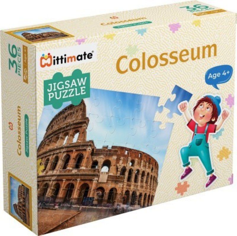 Mittimate Colloseum Jigsaw Puzzles for kids  (36 Pieces)