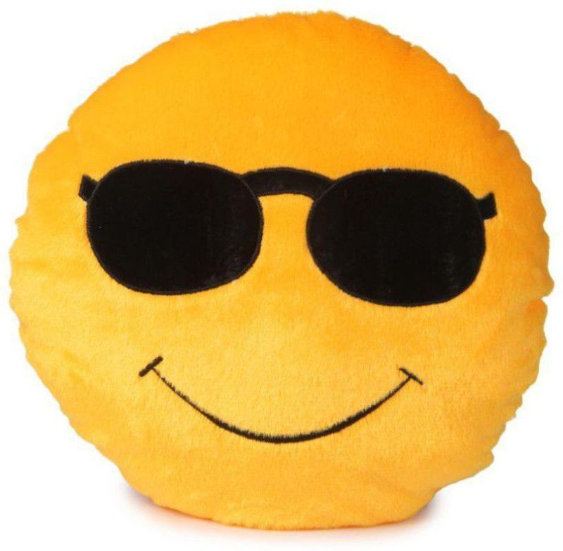 PARI soft yellow smiley - 35 cm  (Multicolor)