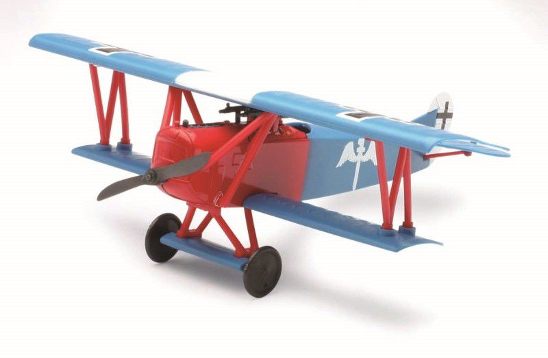 NEW RAY 1:40 Scale, Fokker D VII Airplane with Plastic Stand  (Blue, Pack of: 1)