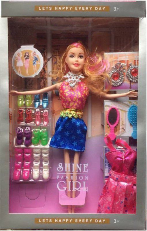 oongly doll with accessories and dresses  (Multicolor)