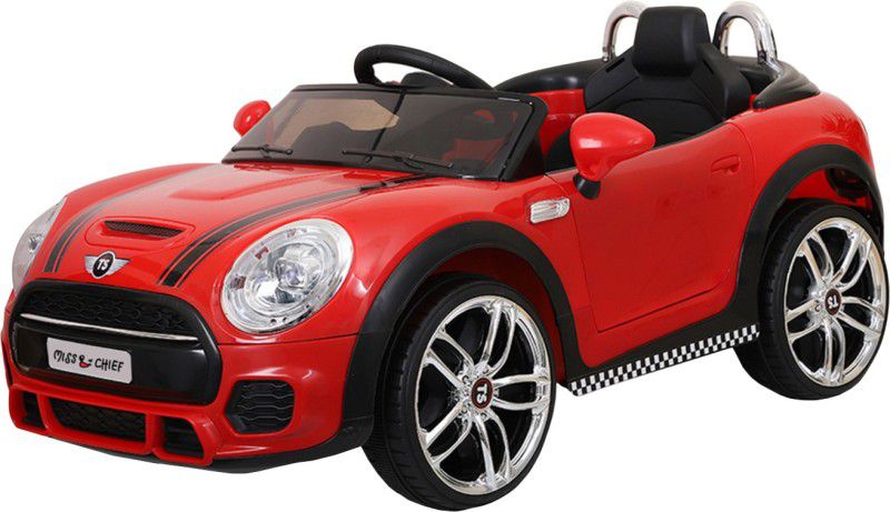 Miss & Chief by Flipkart Cooper Red 12 V Car Battery Operated Ride On  (Black, Red)