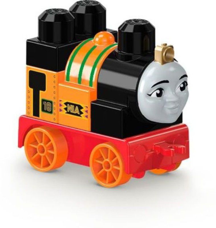 Thomas & Friends Buildable Train Set (5 Pieces)- NIA Engine  (Multicolor)