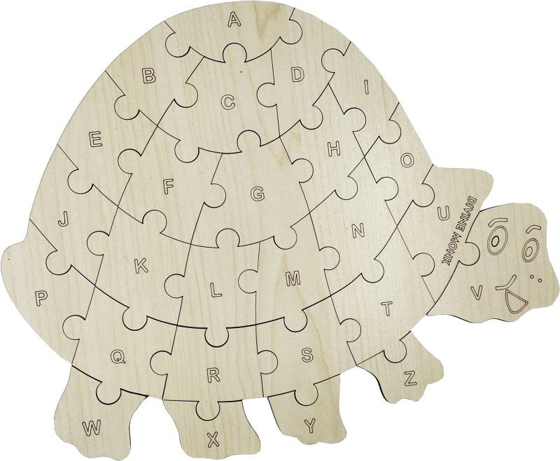 divine Monk Wooden Tortoise Puzzle for Kids  (1 Pieces)