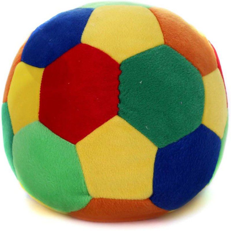 Origin Soft Ball Multicolour - 15 cm  (Green, Yellow, Red)