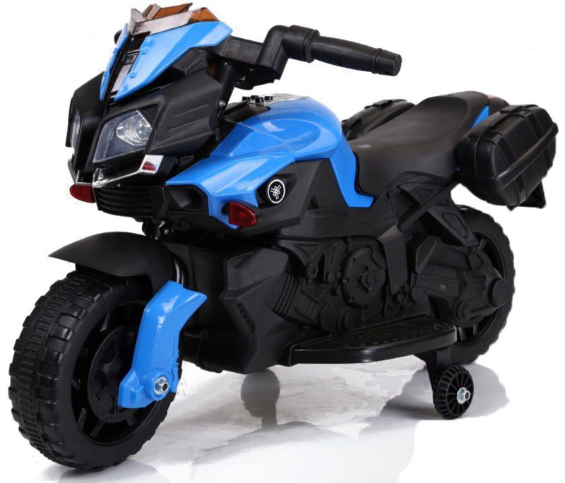 Toy House bon Panther Motorcycle Rechargeable for kids (2 to 4 yrs) Bike Battery Operated Ride On  (Blue)