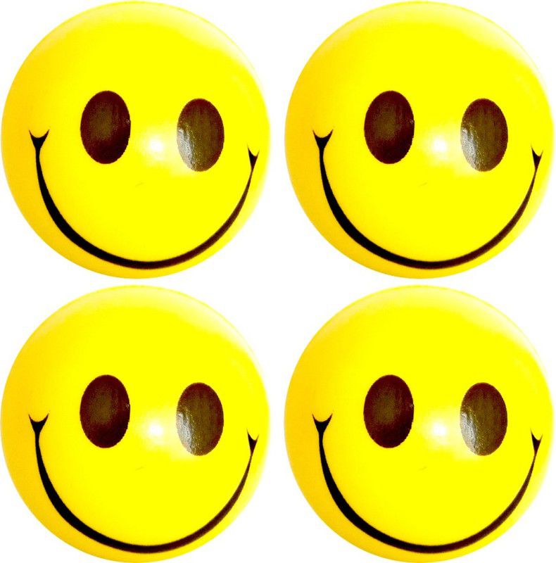 ifrazon Smiley Face Emoji (yellow and black color) Smily ball - 6.5  (Yellow)