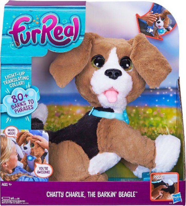 FURREAL FRIENDS Chatty Charlie The Barkin Beagle - 330 mm  (Multicolor)