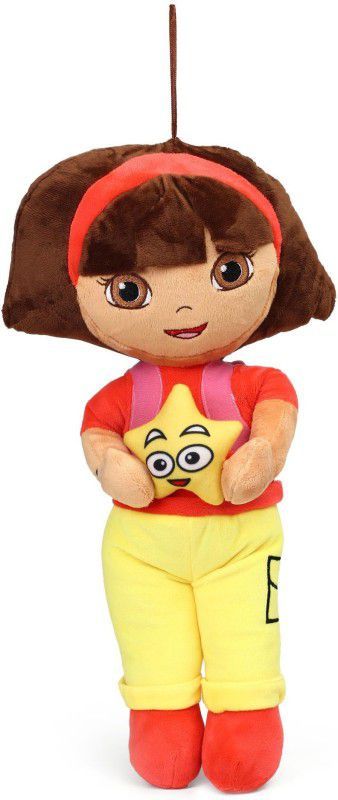 My Baby Excel Dora with Star Plush Orange and Yellow 45 cm - 45 cm  (Orange, Yellow)