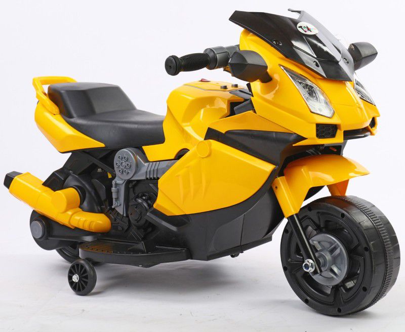 Toyhouse Mini Lamborghini Super Rechargeable for kids (2 to 4yrs) Bike Battery Operated Ride On  (Yellow)