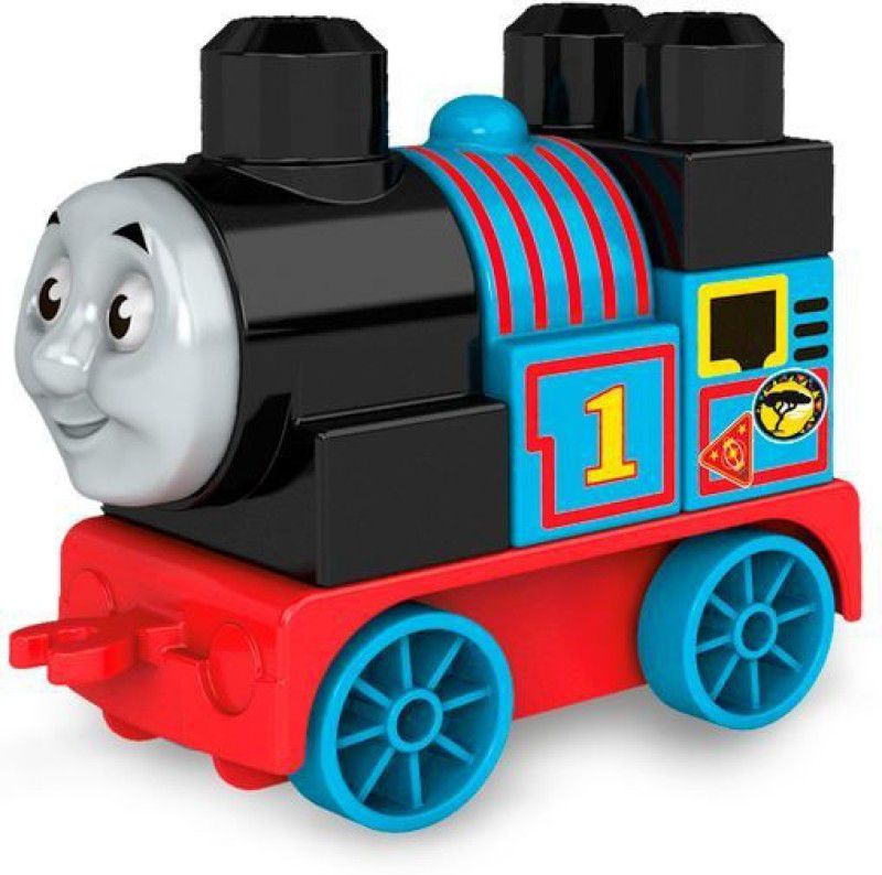 Thomas & Friends Buildable Train Set (5 Pieces)- Global Thomas Engine  (Multicolor)