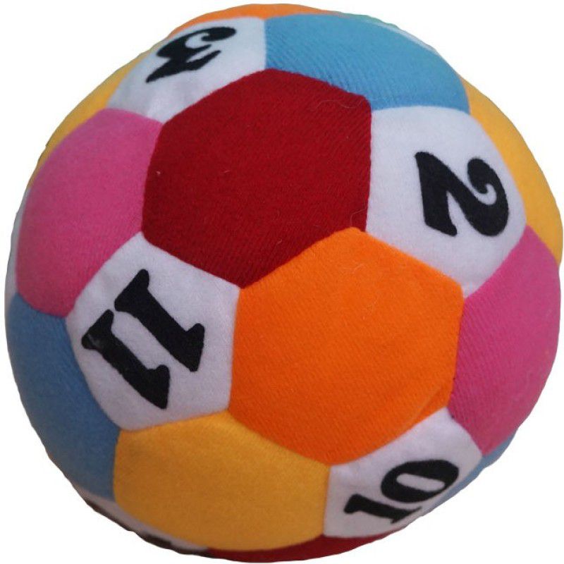 Muren Soft Toy cum Football Small - 9 cm  (Multicolor)