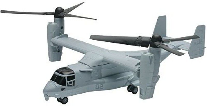 NEW RAY Scale 1:72, Die Cast, Bell Boeing V-22 Helicopter  (Grey, Pack of: 1)