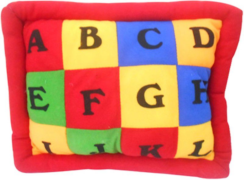 Natali Traders ABCD Pillow For Kids - 20 cm  (Red)
