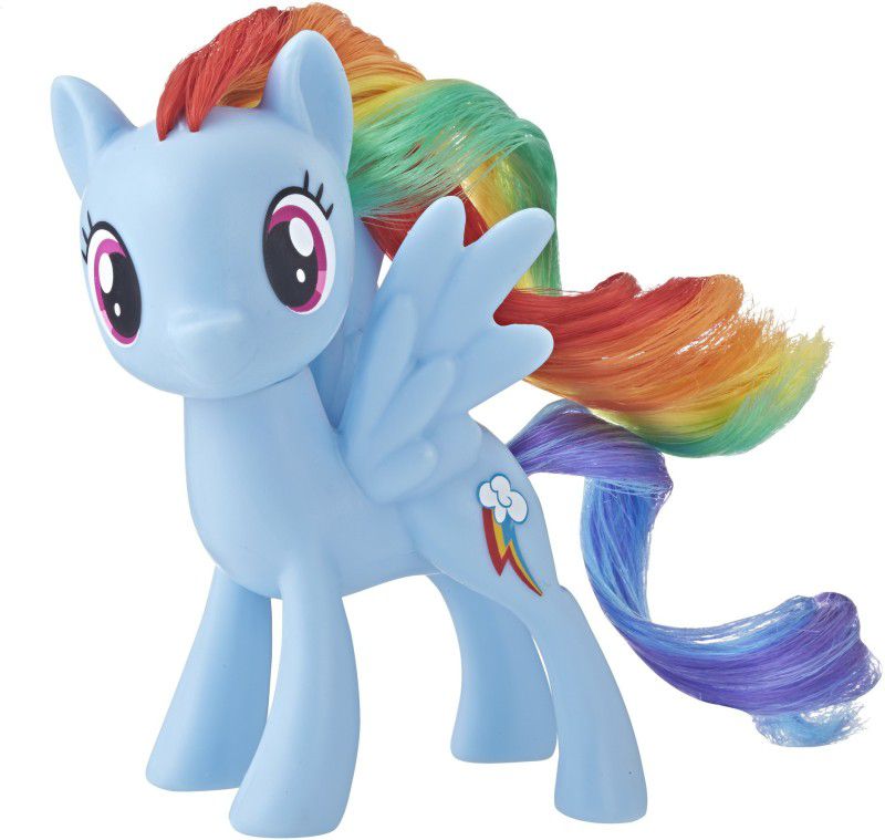 MY LITTLE PONY Mane Pony Rainbow Dash Classic Figure  (Multicolor)