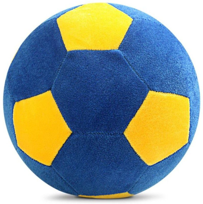 P I SOFT TOYS 15cm yellow and blue football for kids - 15 cm  (blue and yellow)