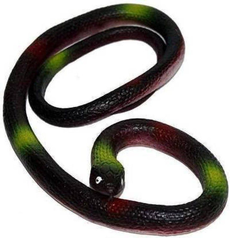 NV COLLECTION Realistic Rubber Fake Snake Prank Toy for kids Fake Snakes Prank Toy Rubber Realistic Gag Toy  (Multicolor)