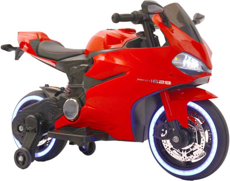 Toyhouse Ducati Panigale Rechargeable for kids (3 to 6yrs) Bike Battery Operated Ride On  (Red)