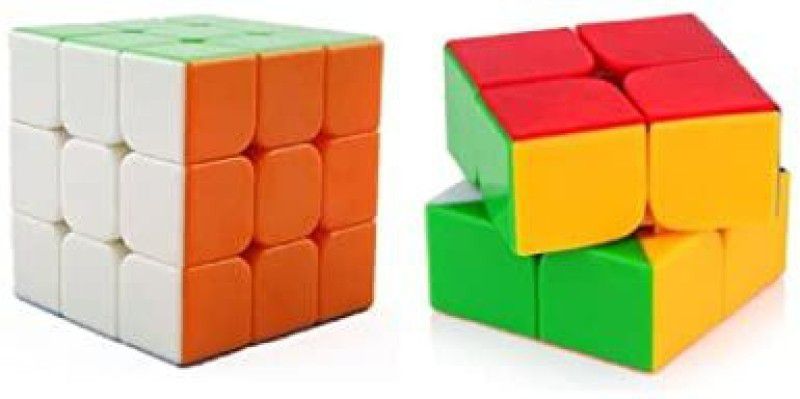 mayank & company 2x2 Speed Stickerless Speedy Magic Puzzle Cube Plus 3x3 Combo  (1 Pieces)
