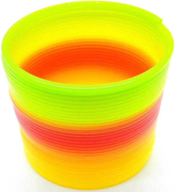 Dynamic Retail Global Rainbow Spring Slinky Magic Gag Toy for Kids Expandable RS33 Magic Toys Gag Toy  (Multicolor)