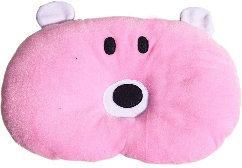 AMARDEEP Baby Stuffed Toy Teddy Baby Pillow 22*19cms Pink/White - 22 cm  (Pink)