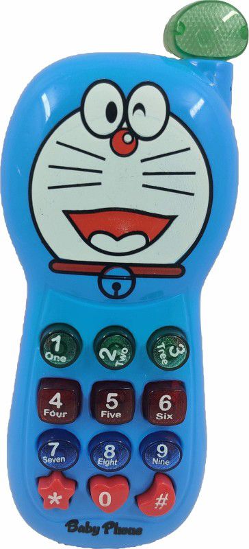 Mummas Kidz Baby Mobile Phone with Lights and Music  (Multicolor)