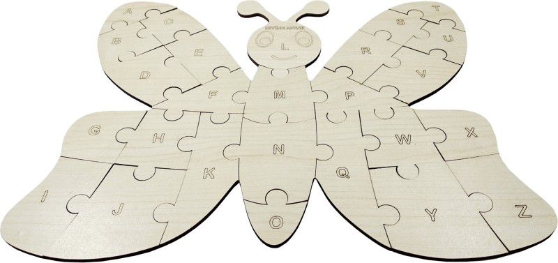 divine Monk Wooden Butterfly Puzzle for Kids  (1 Pieces)