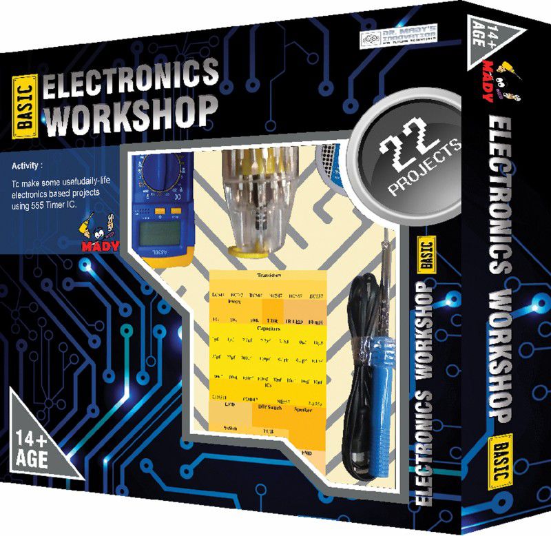 Dr.Mady Electronics workshop basic tool  (Multicolor)