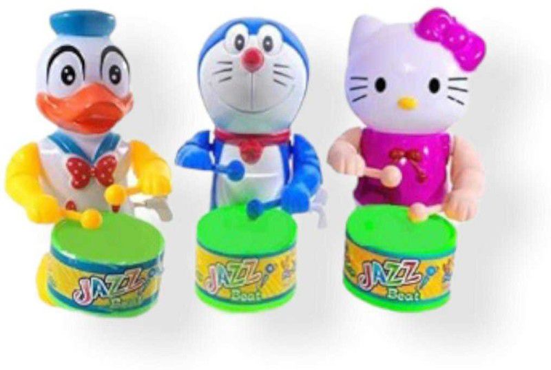 DUGGU FASHION Toys Happy Drummer-Adroit Cartoon Cat Toy  (Multicolor)