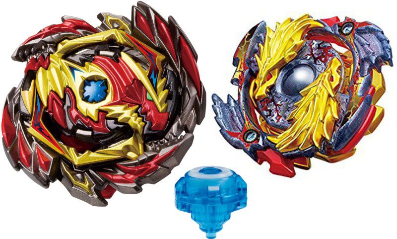 Burst Gyromax Spinnerz Set of 2 Diablo & Dragon  (Multicolor)