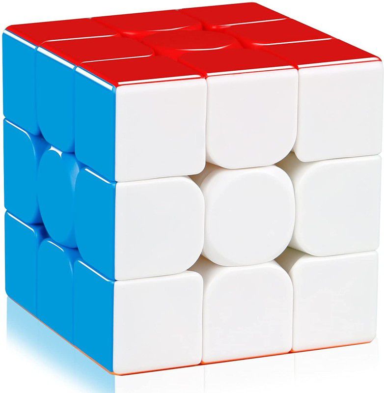 rozik High Speed Stickerless Magic Puzzle Cube Game Toy ,Multicolor 3x3x3 (1 Pieces)  (26 Pieces)