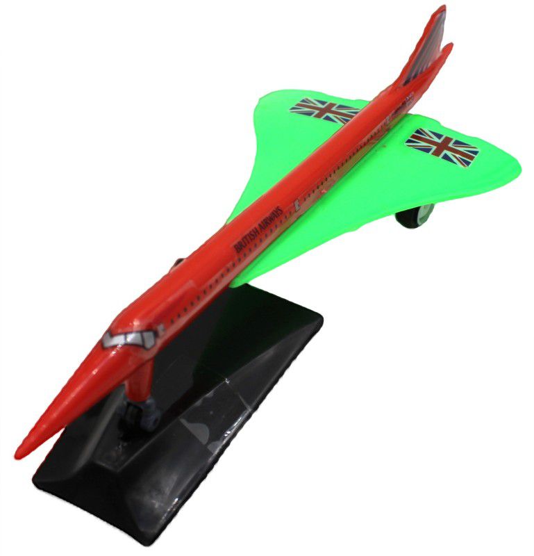 neoinsta shopping Very Beautiful Pull Back Jet Plane Red Green For Kids  (Green, Red)