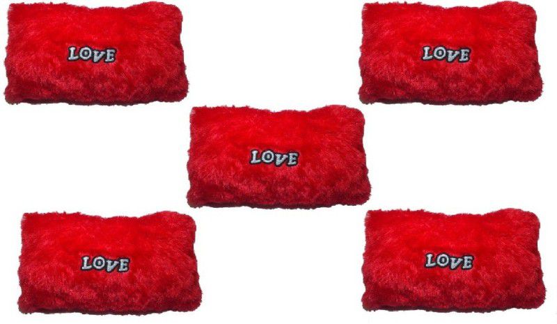 Tashu Collection best offer soft red love pillows for gift5 - 35 cm  (Red)