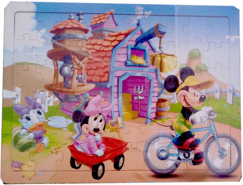 Shoppernation Fancy Mickey Design Jigsaw Puzzle  (25 Pieces)