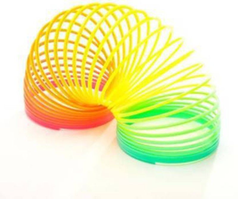 Happie Shopping Magic Slinky Spring Toy - (Multi-Colour) Magic Spring Gag Toy Pack Of 1 Gag Toy  (Multicolor)