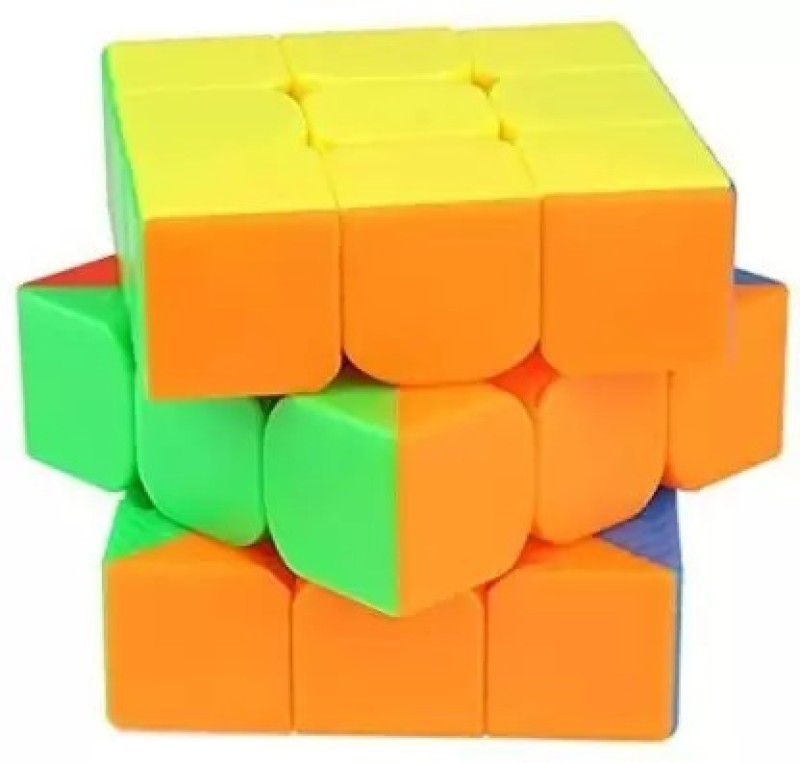 3dseekers Speed Cube Stickerless Puzzle 3*3 toy Normal cube 956  (1 Pieces)
