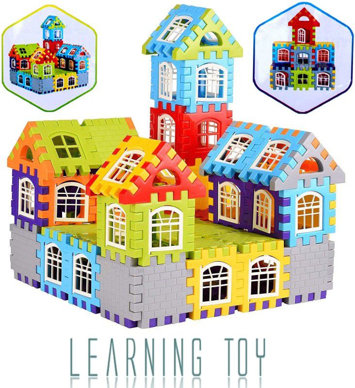 jYOKRi good learning toy 50 PCS Happy House Educational Learning Non-Toxic Gift toy  (50 Pieces)