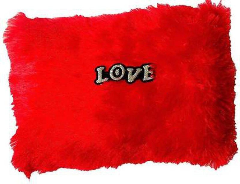 Priya Soft Heart with Pillow Medium - 35 cm  (Red)